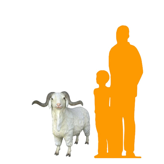 Male Tibetan Sheep Statue A0855-2889-A