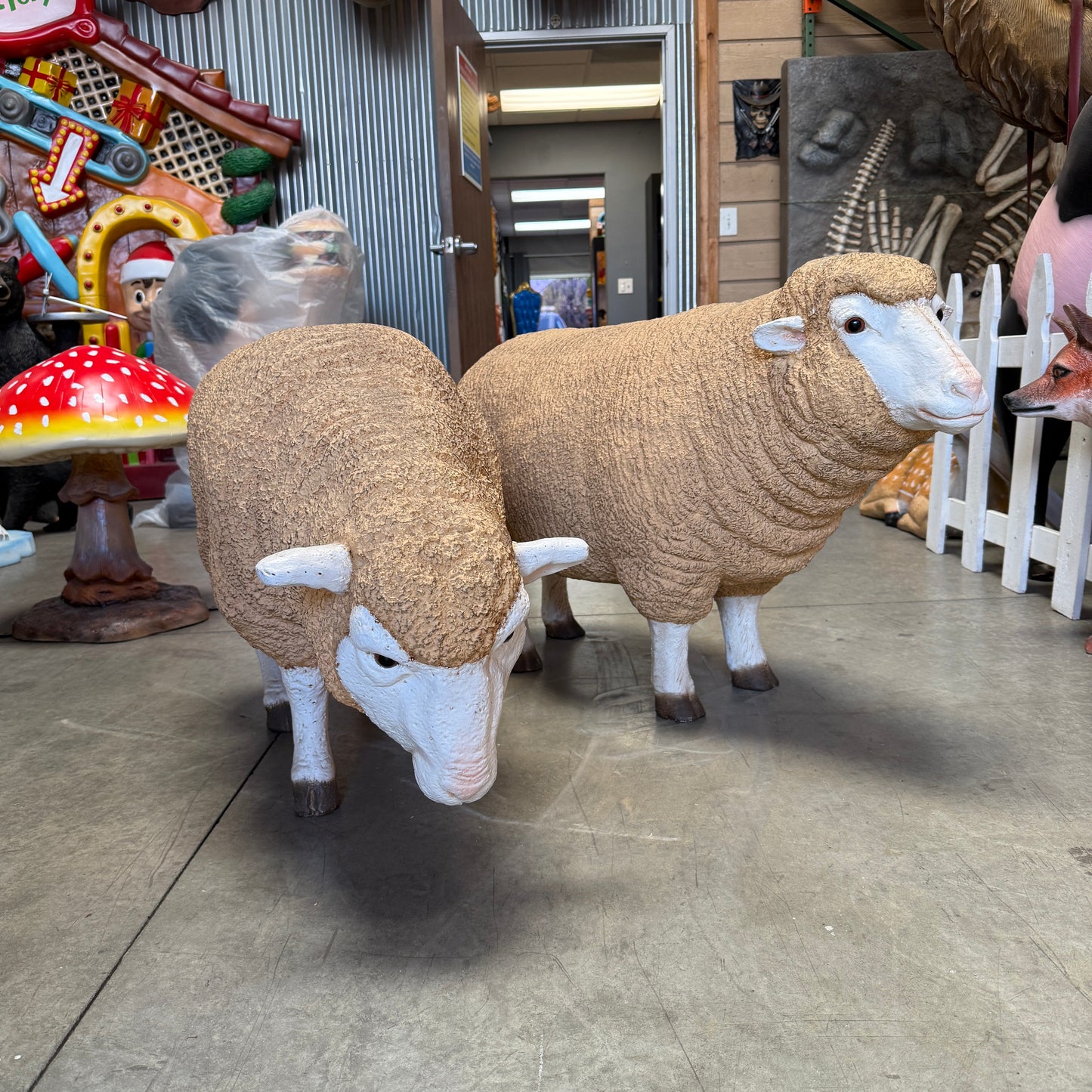 Merino Ewe Statue
