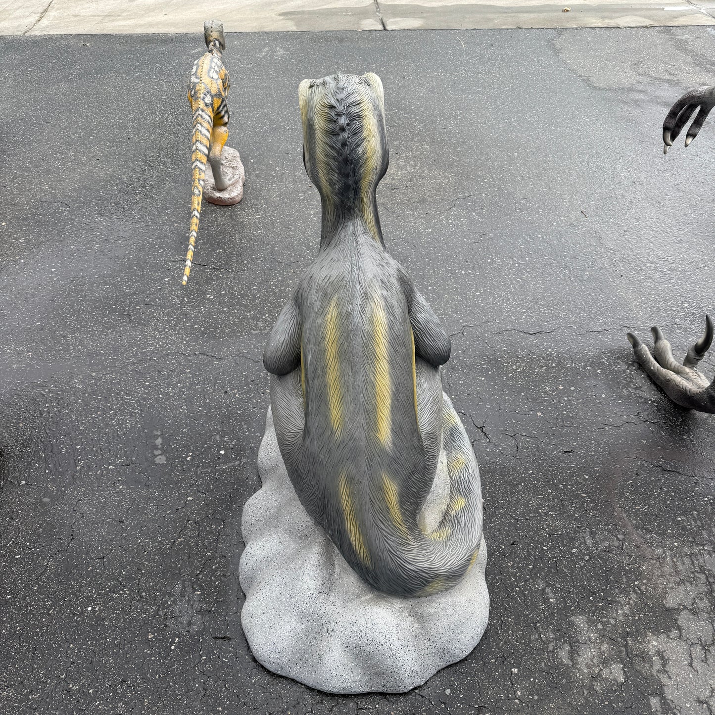 Juvenile Theropod Statue
