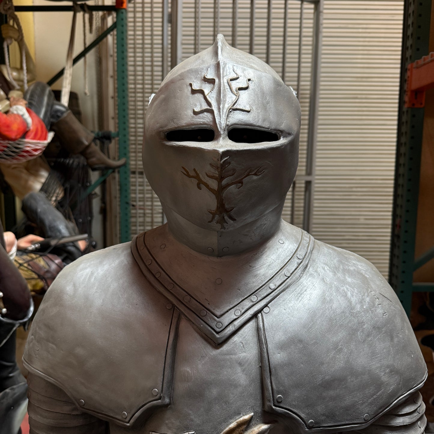 Knight Life Size Foam Statue