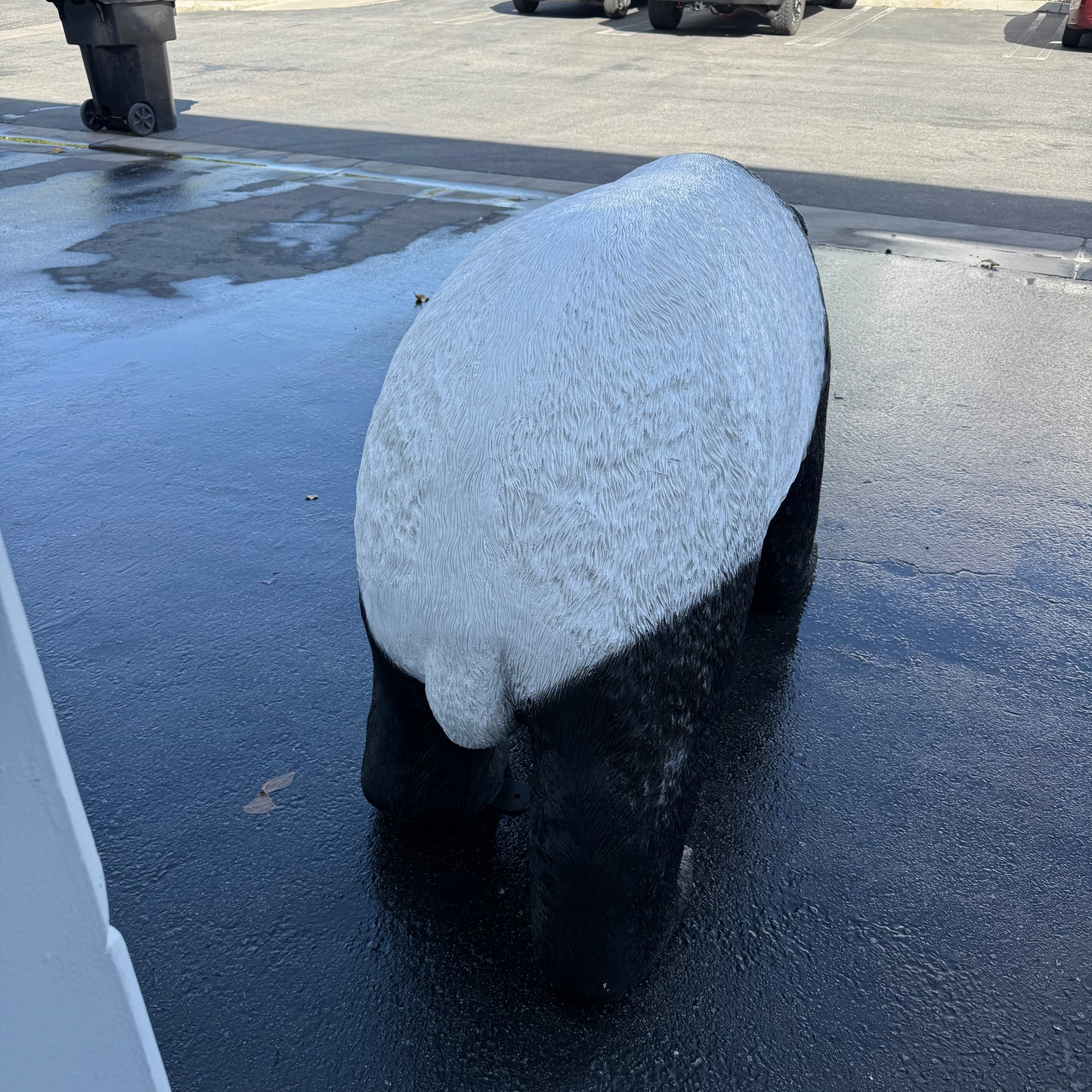 Walking Panda Statue