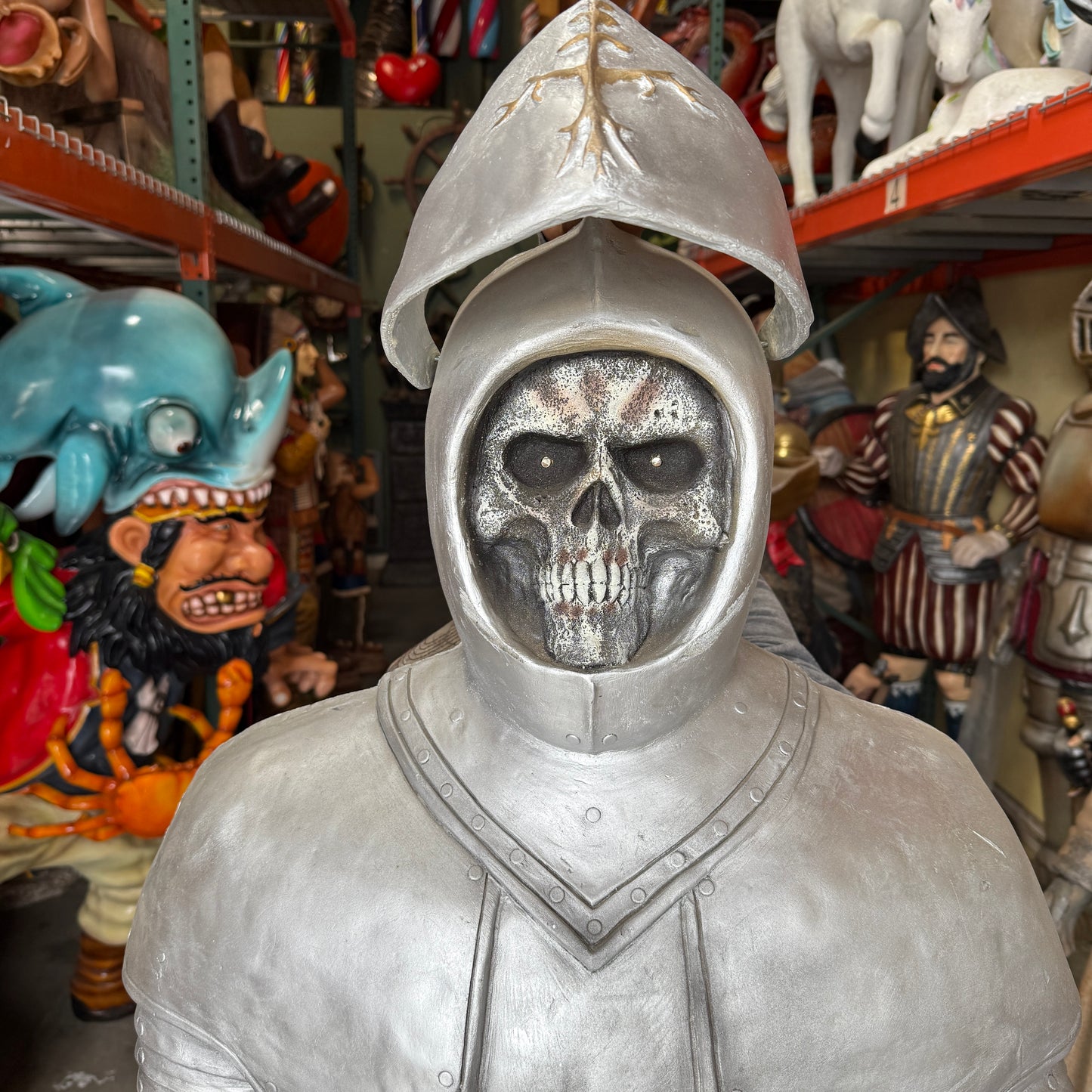 Knight Life Size Foam Statue