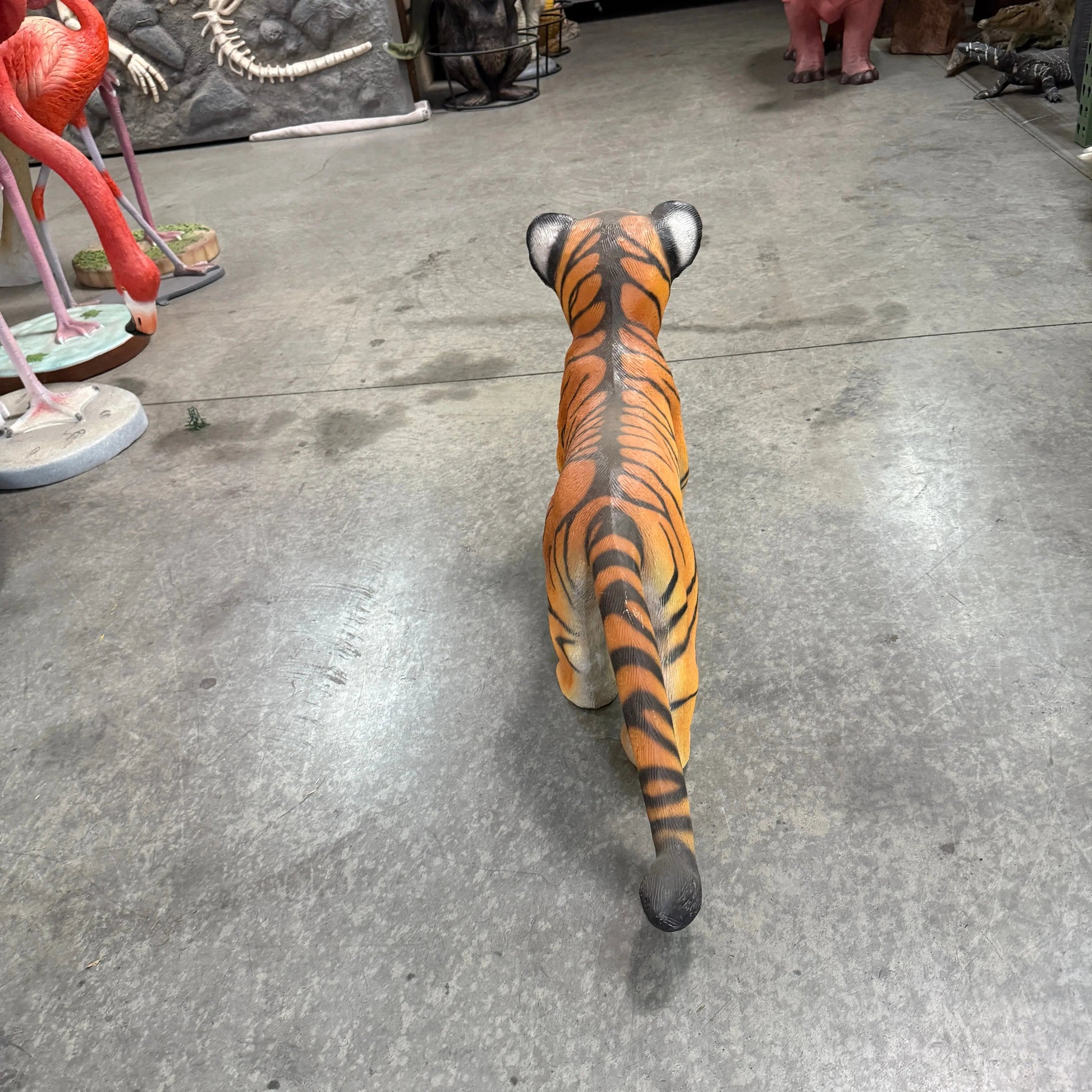 Tiger Cub Standing Statue A0193-080150-H