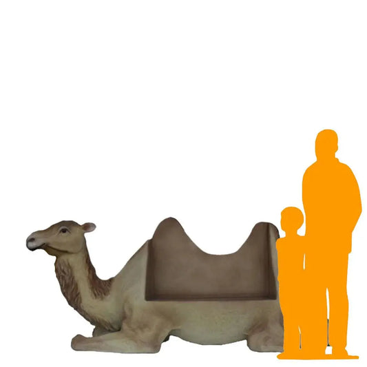 Camel Bench Statue A0842-3116-A