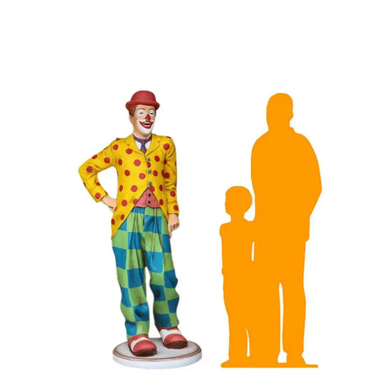 Clown Statue LS166-3156-A