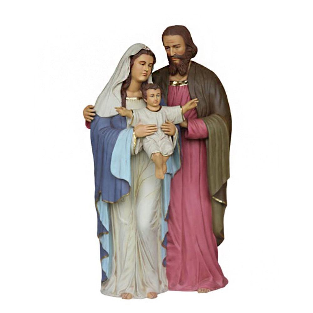 Holy Christmas Family Life Size Statue