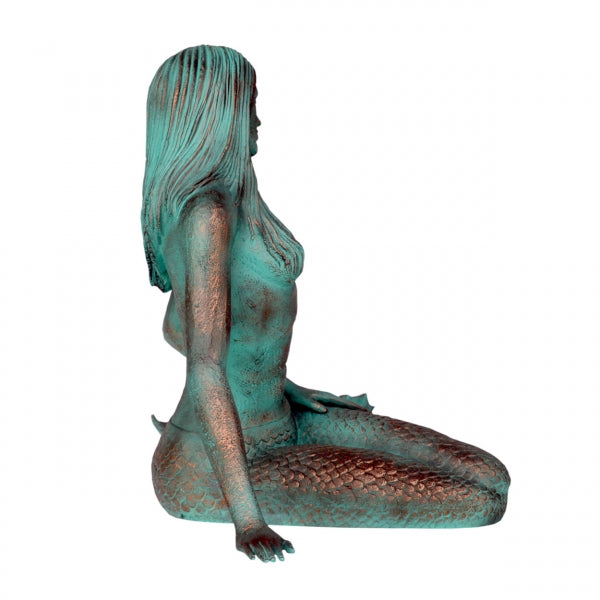 Mermaid Sitting Statue