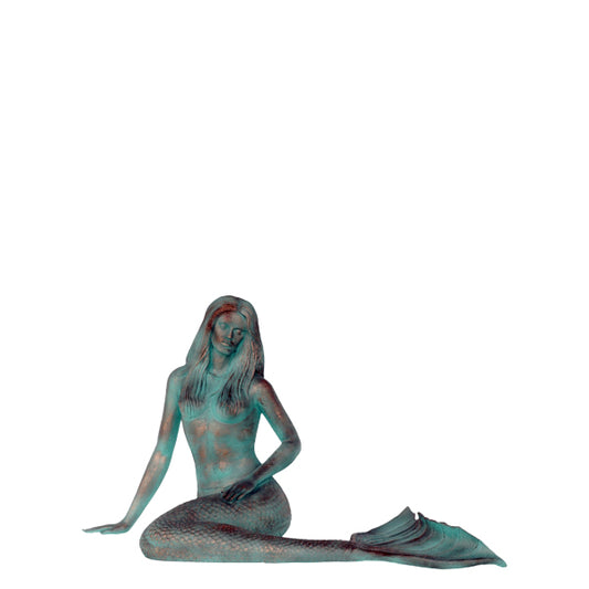 Mermaid Sitting Statue