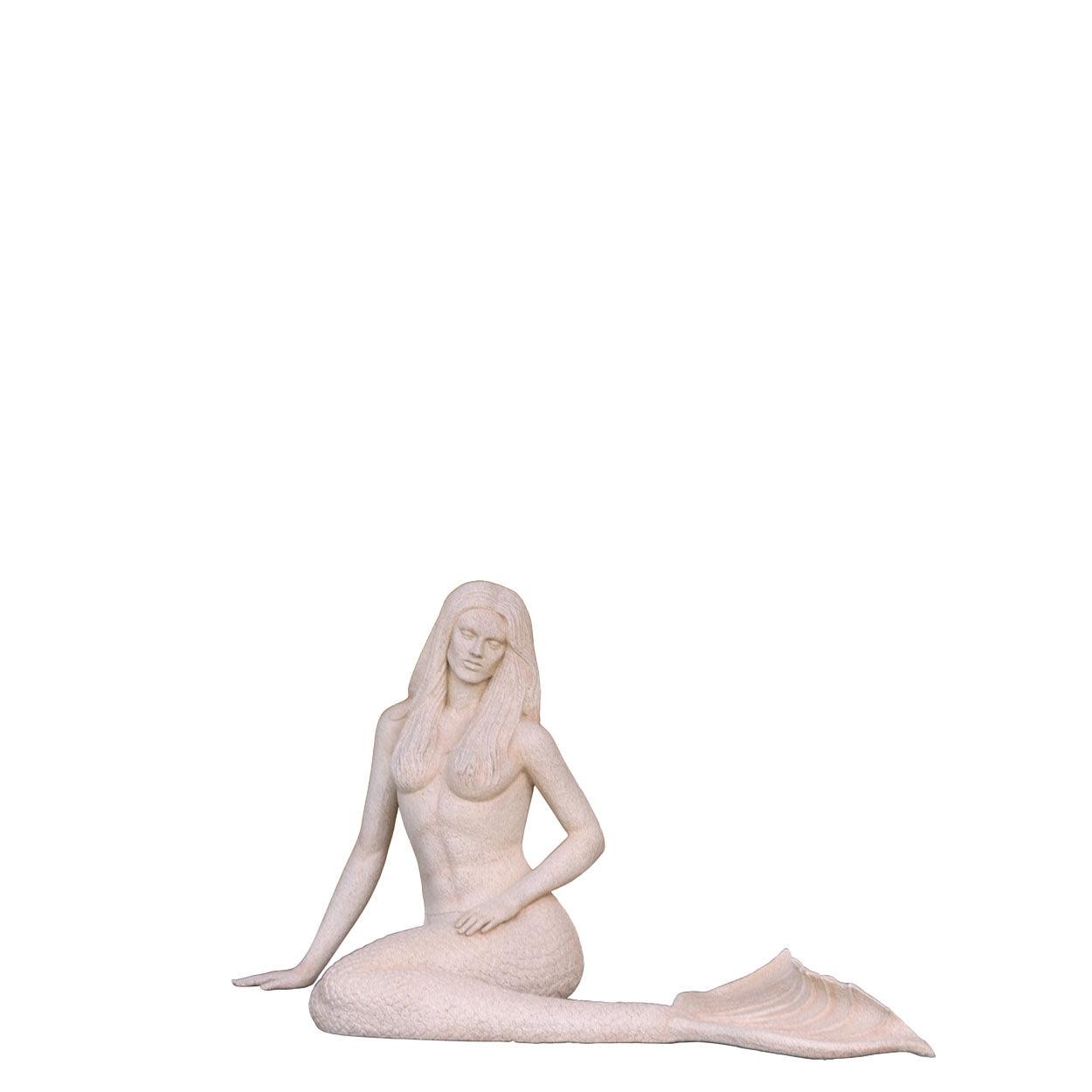 Stone Mermaid Statue - LM Treasures Prop Rentals