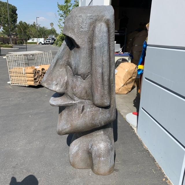 Eastern Island Stone Head Bust Statue