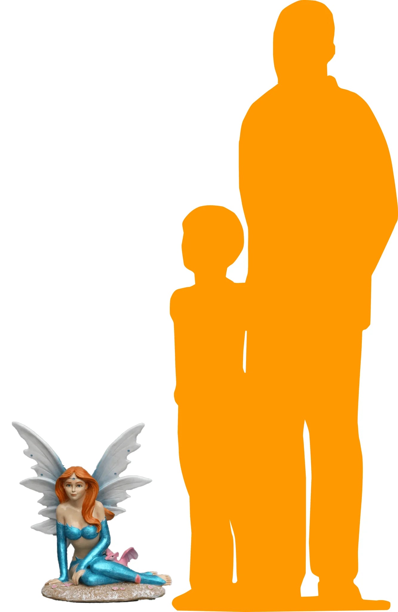 Small Sitting Fairy Statue