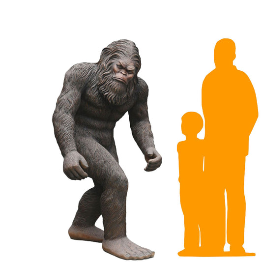 Yeti Bigfoot Life Size Statue
