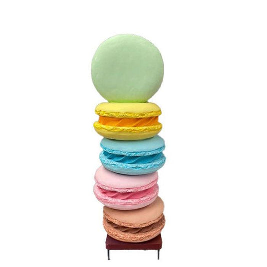 Large Stacked Macaroons Statue - LM Treasures Prop Rentals