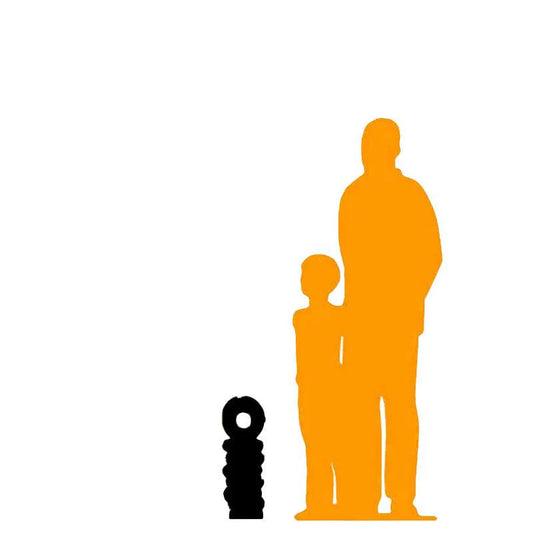 Small Stacked Donuts Statue