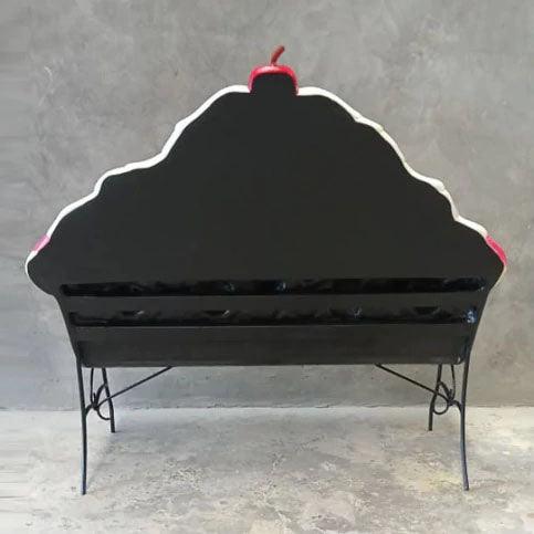 Chocolate Ice Cream Bench Statue