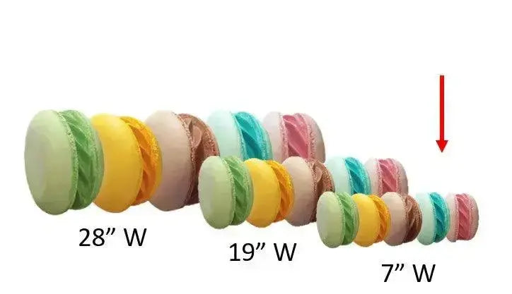 Small Brown Macaroon Statue R0381SM-3614BR-A