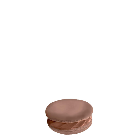 Small Brown Macaroon Statue - LM Treasures Prop Rentals