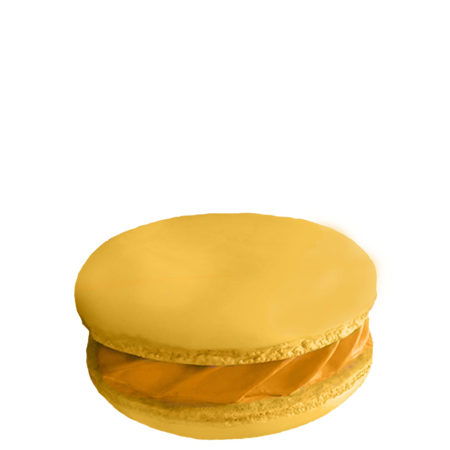 Large Yellow Macaroon Statue - LM Treasures Prop Rentals