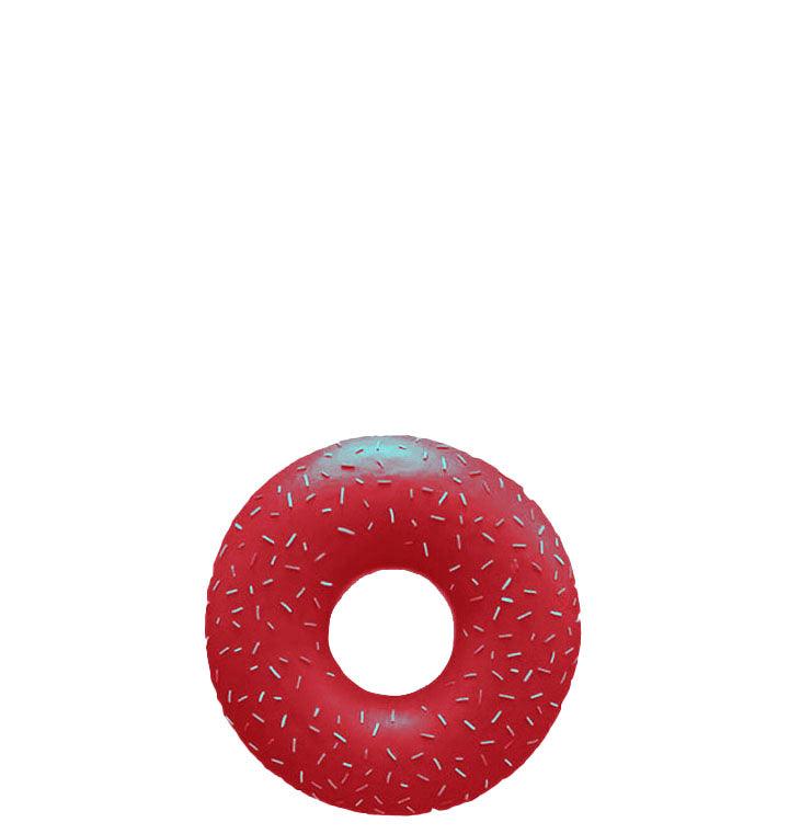 Medium Red Donut Statue - LM Treasures Prop Rentals