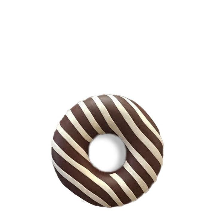 Large Stripped Donut Statue - LM Treasures Prop Rentals