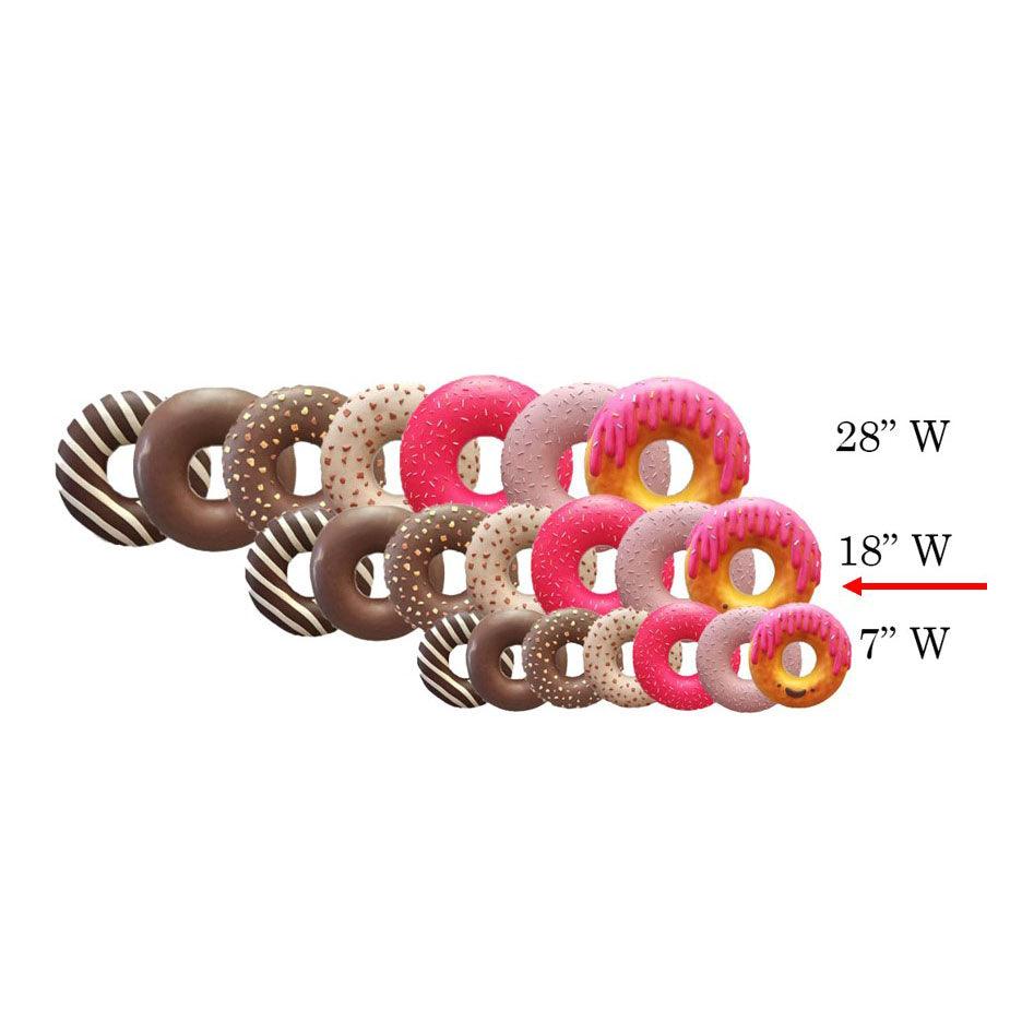 Medium Striped Donut Statue