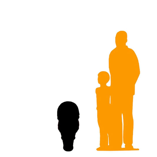 Small Two Scooped Ice Cream Statue