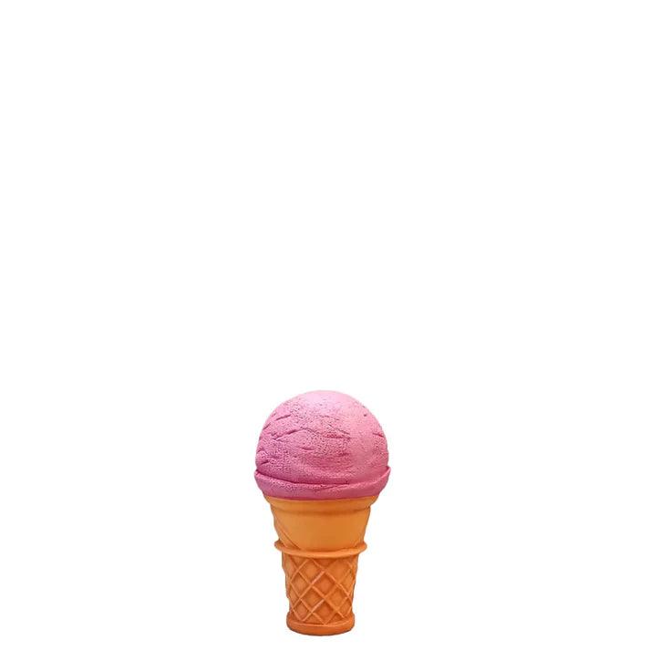 Small One Scooped Ice Cream Statue - LM Treasures Prop Rentals