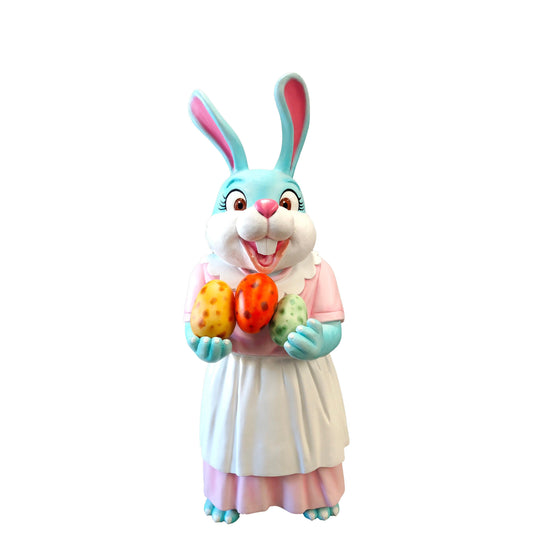 Funny Bunny Rabbit Mother Statue - LM Treasures Prop Rentals