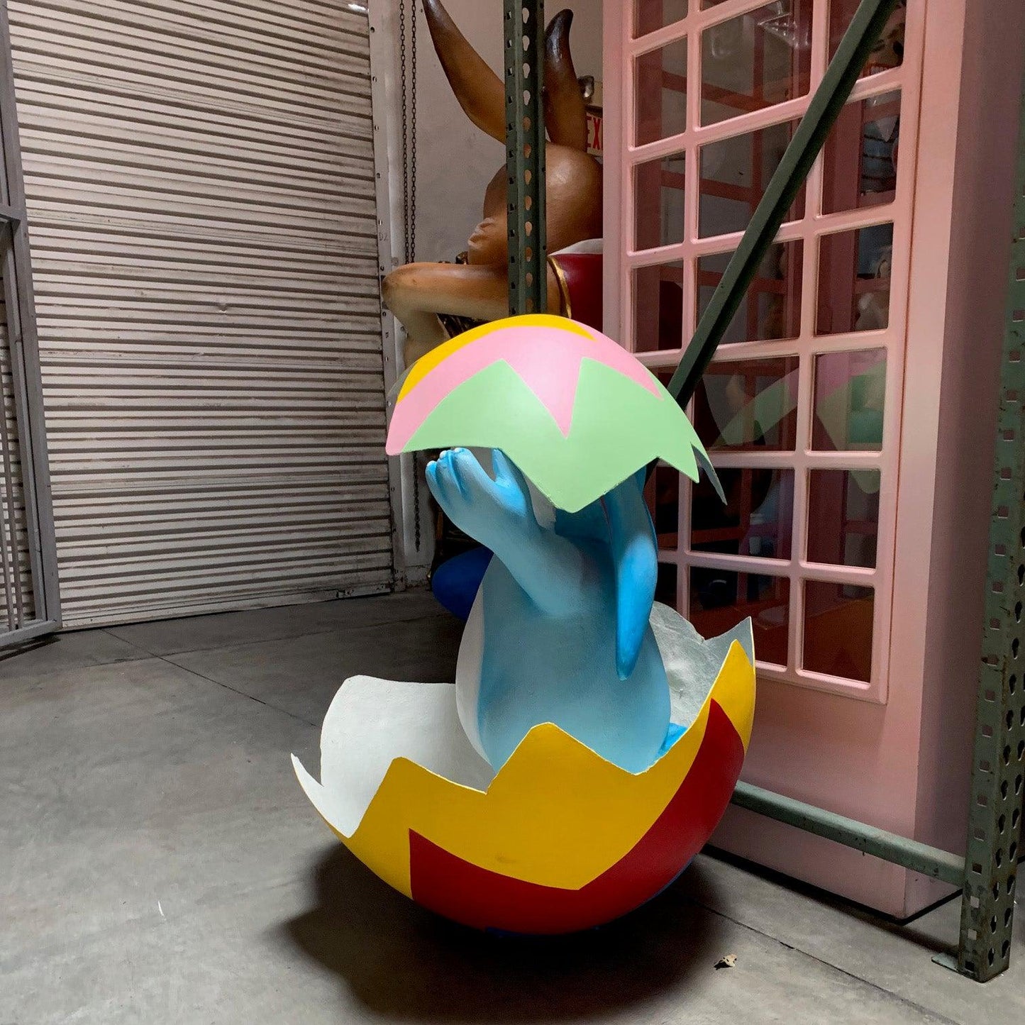 Funny Bunny Rabbit Girl Statue