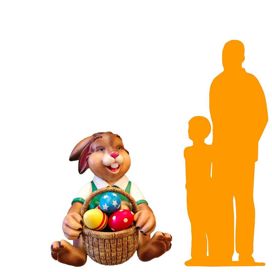 Funny Bunny Rabbit Boy Statue