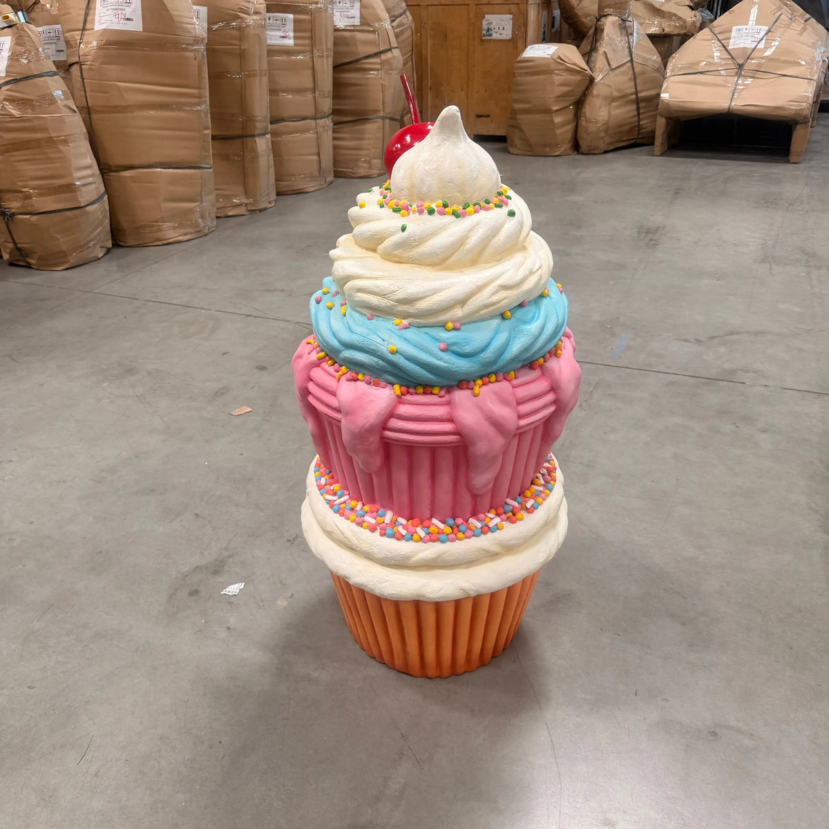 Stacked Cupcake Tower Statue R0210-3664-A