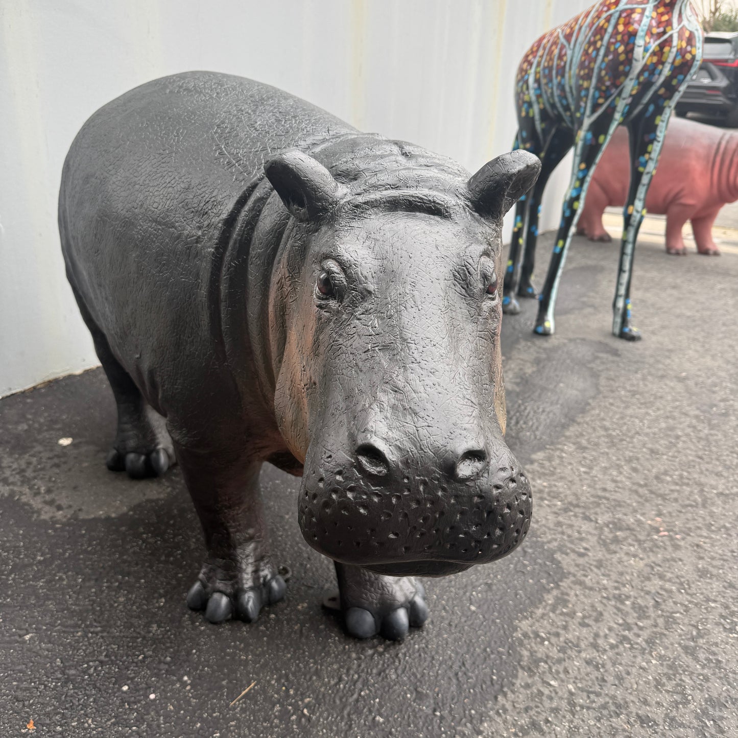 Baby Hippo Statue