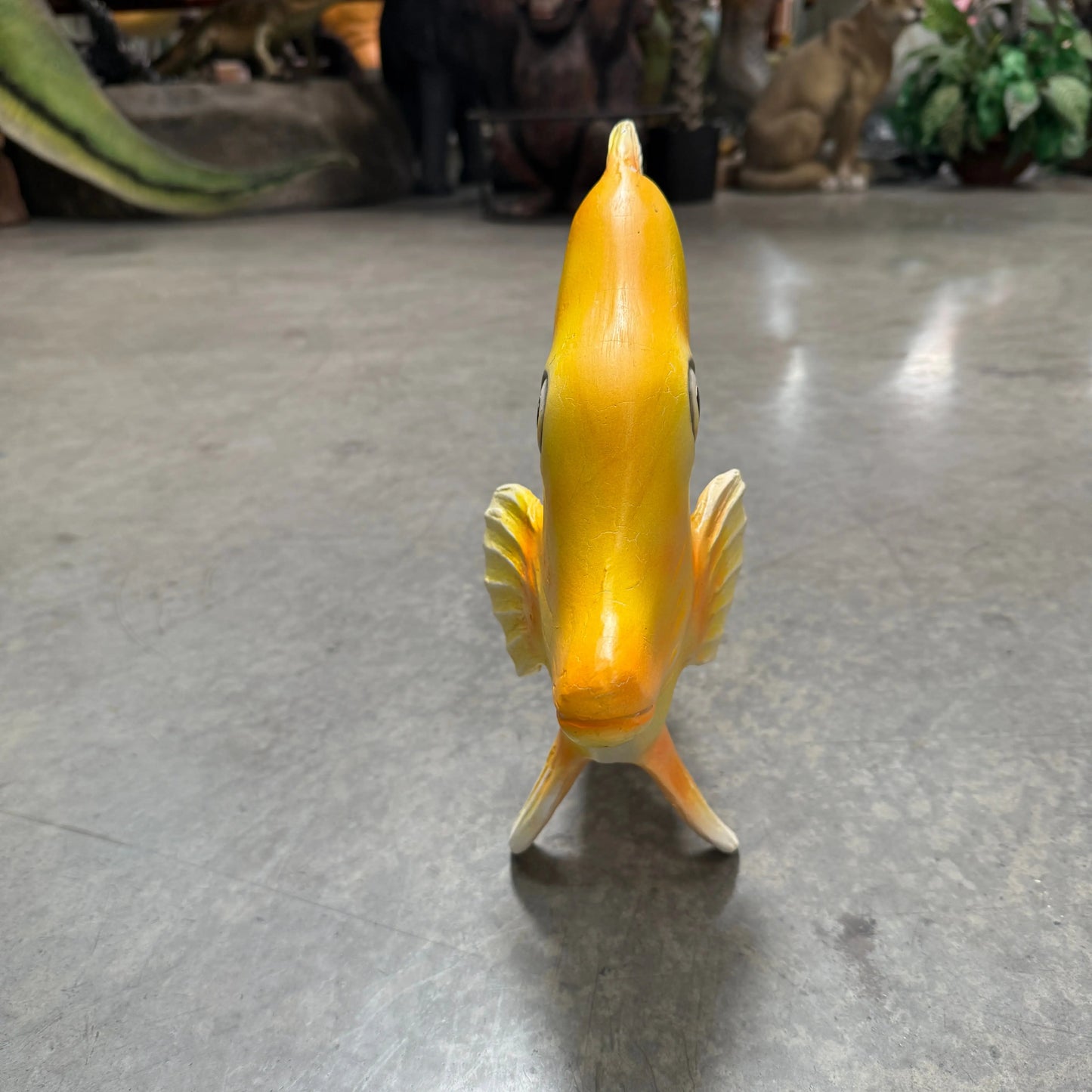 Yellow Tang Fish Statue A0836-WO-A