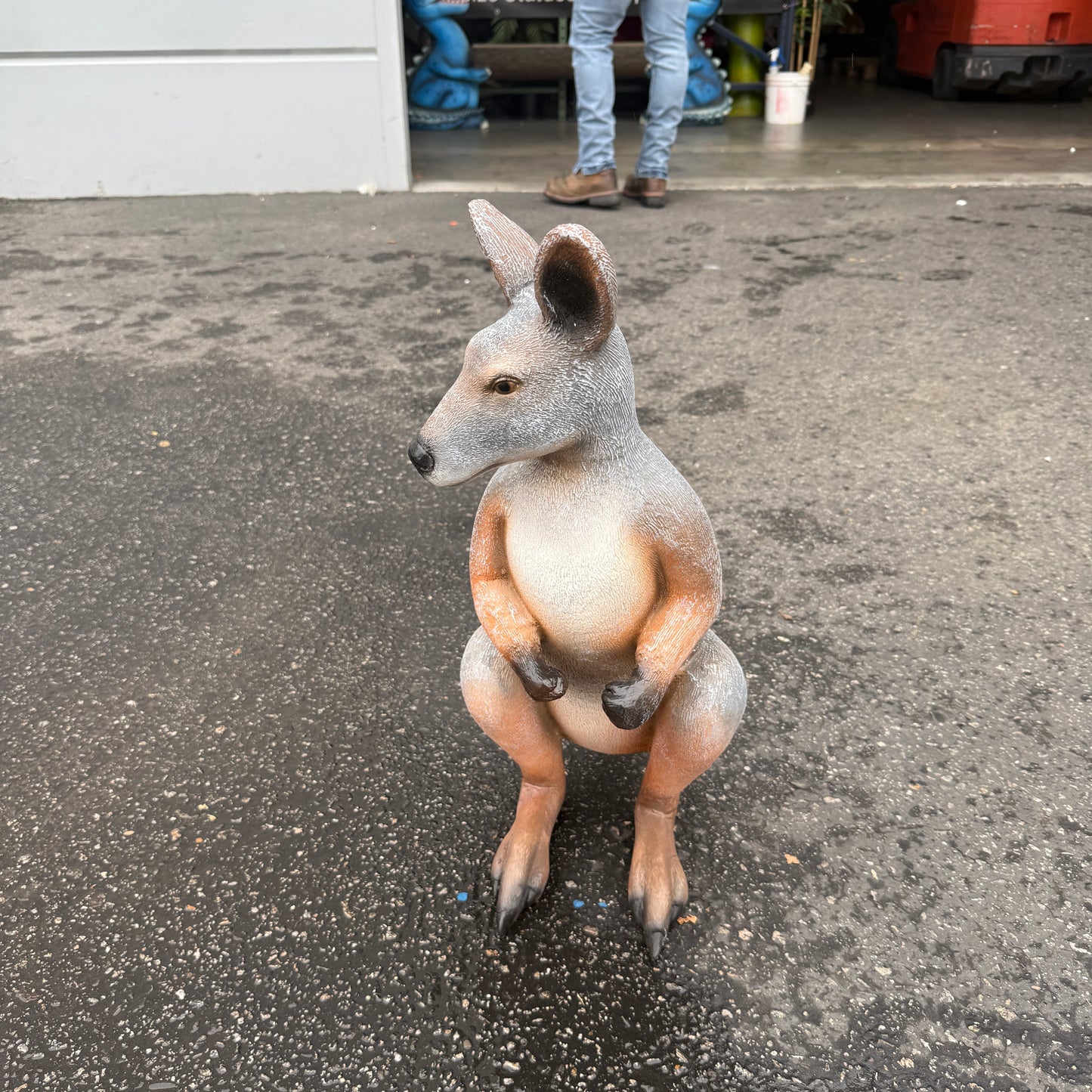 Wallaby Kangaroo Statue
