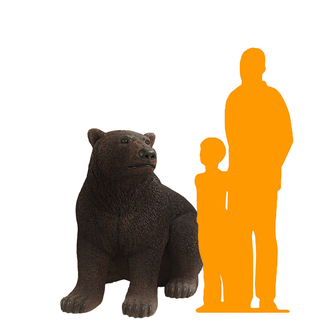 Sitting Bear Statue