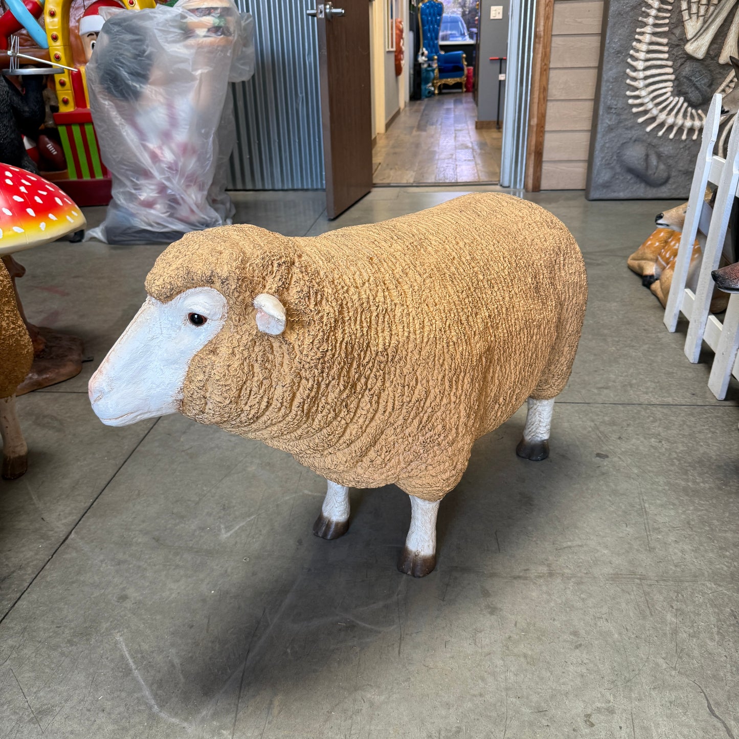 Merino Ewe Statue