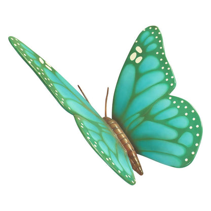 Large Cyan Butterfly Statue - LM Treasures Prop Rentals 