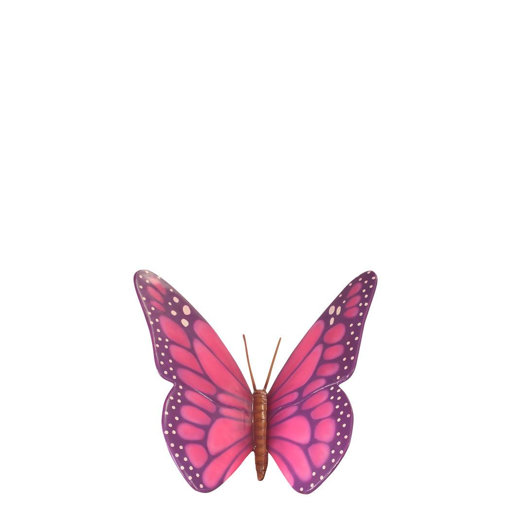 Large Pink Butterfly Statue - LM Treasures Prop Rentals