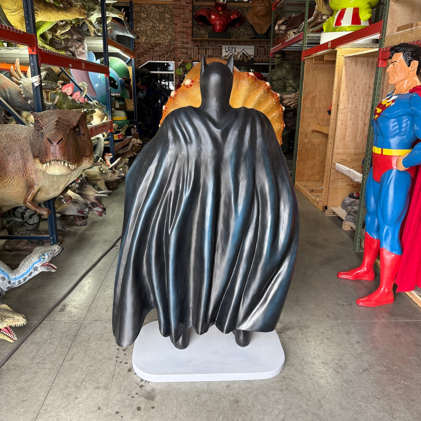 Night Man Super Hero Life Size Statue