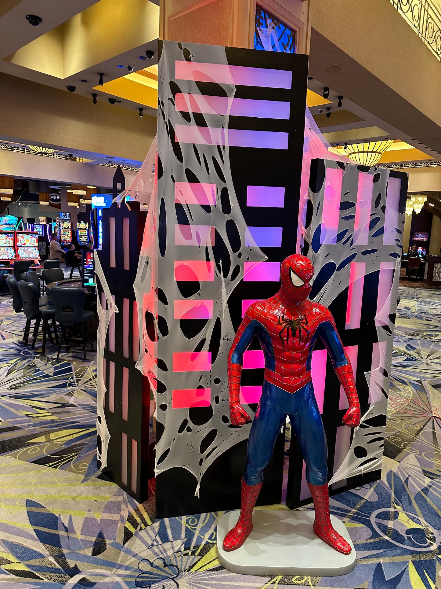 Sticky Super Hero Standing Life Size Statue
