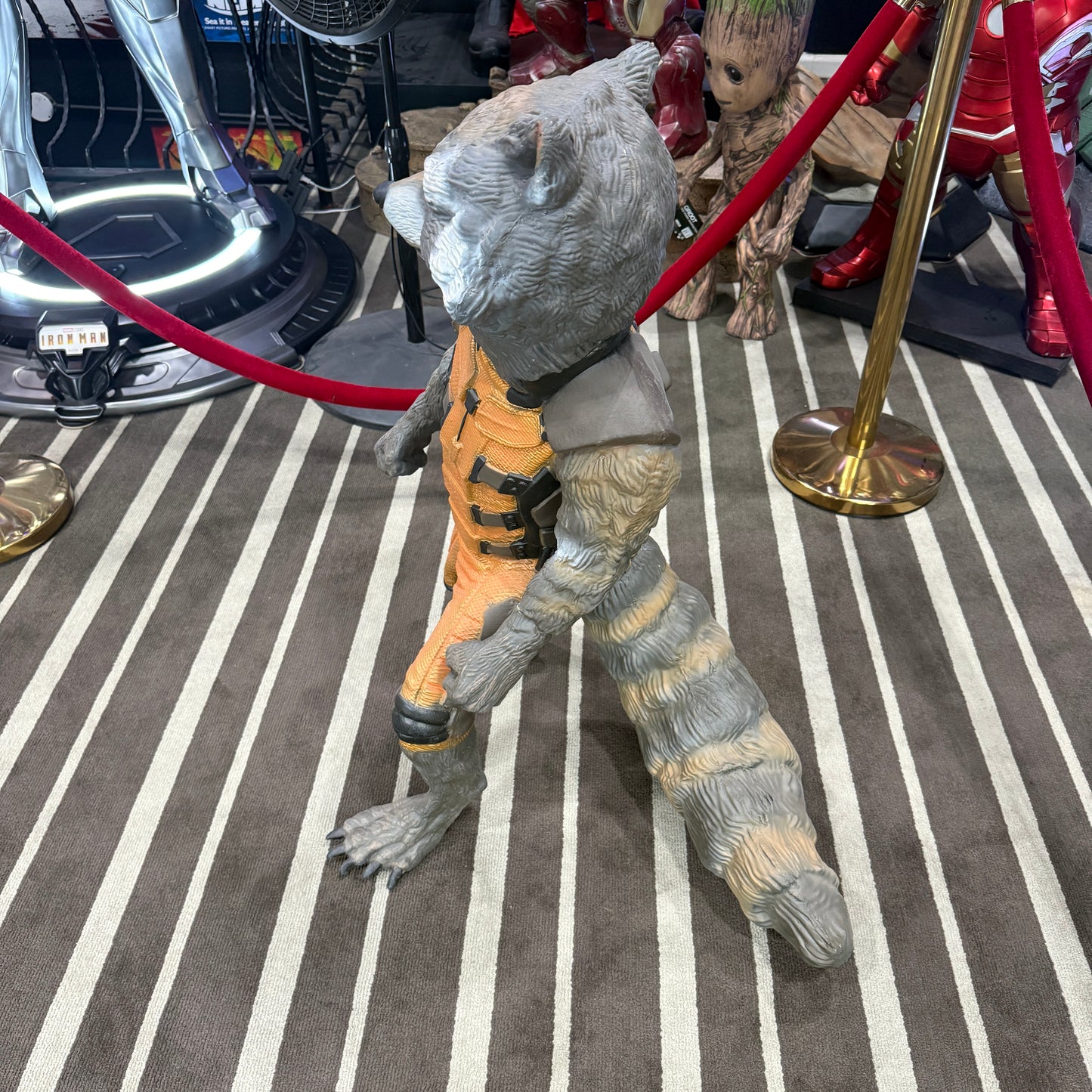 Rocket Raccoon Foam Statue