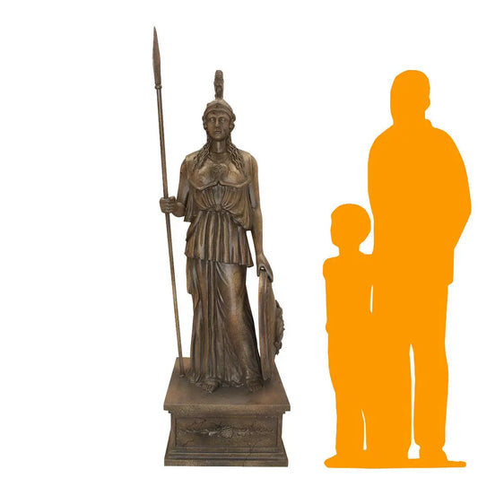 Atlantis Warrior Life Size Statue LS384-5154-T