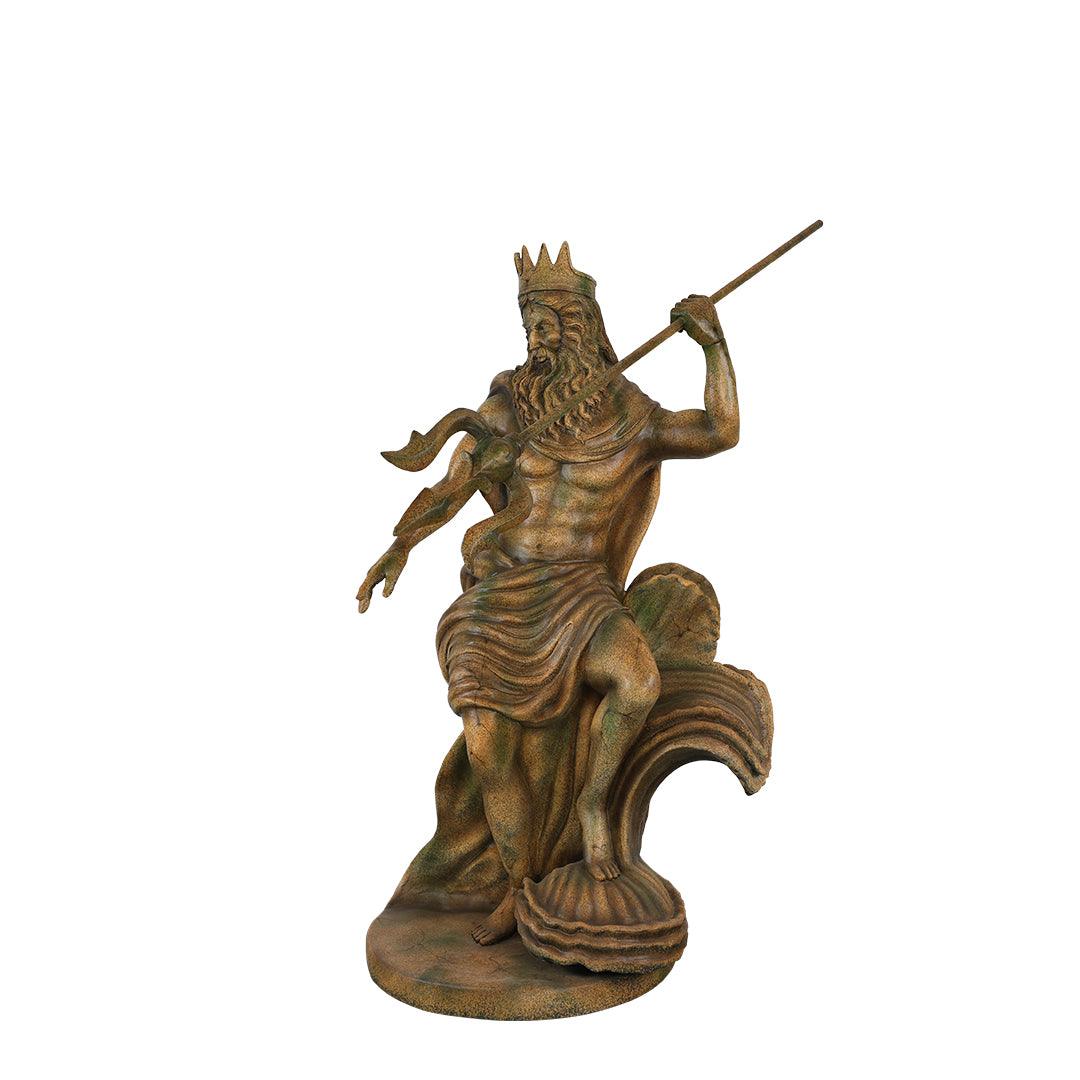 Neptune Life Size Statue - LM Treasures Prop Rentals