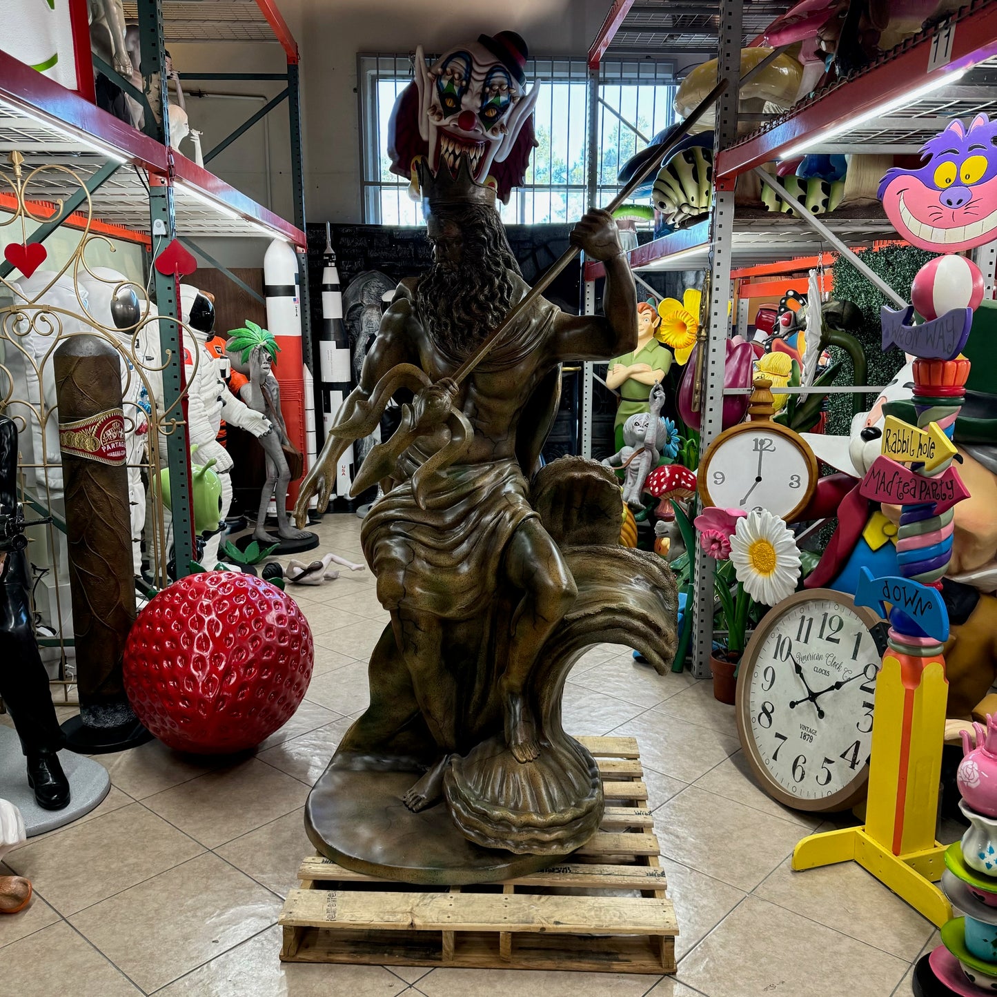 Neptune Life Size Statue