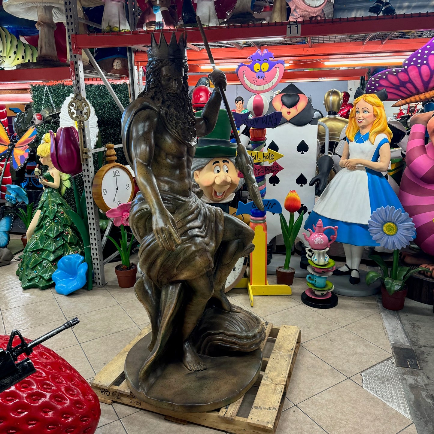 Neptune Life Size Statue