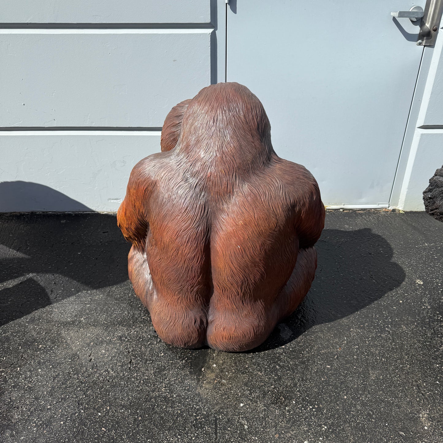 Sitting Orangutan Statue