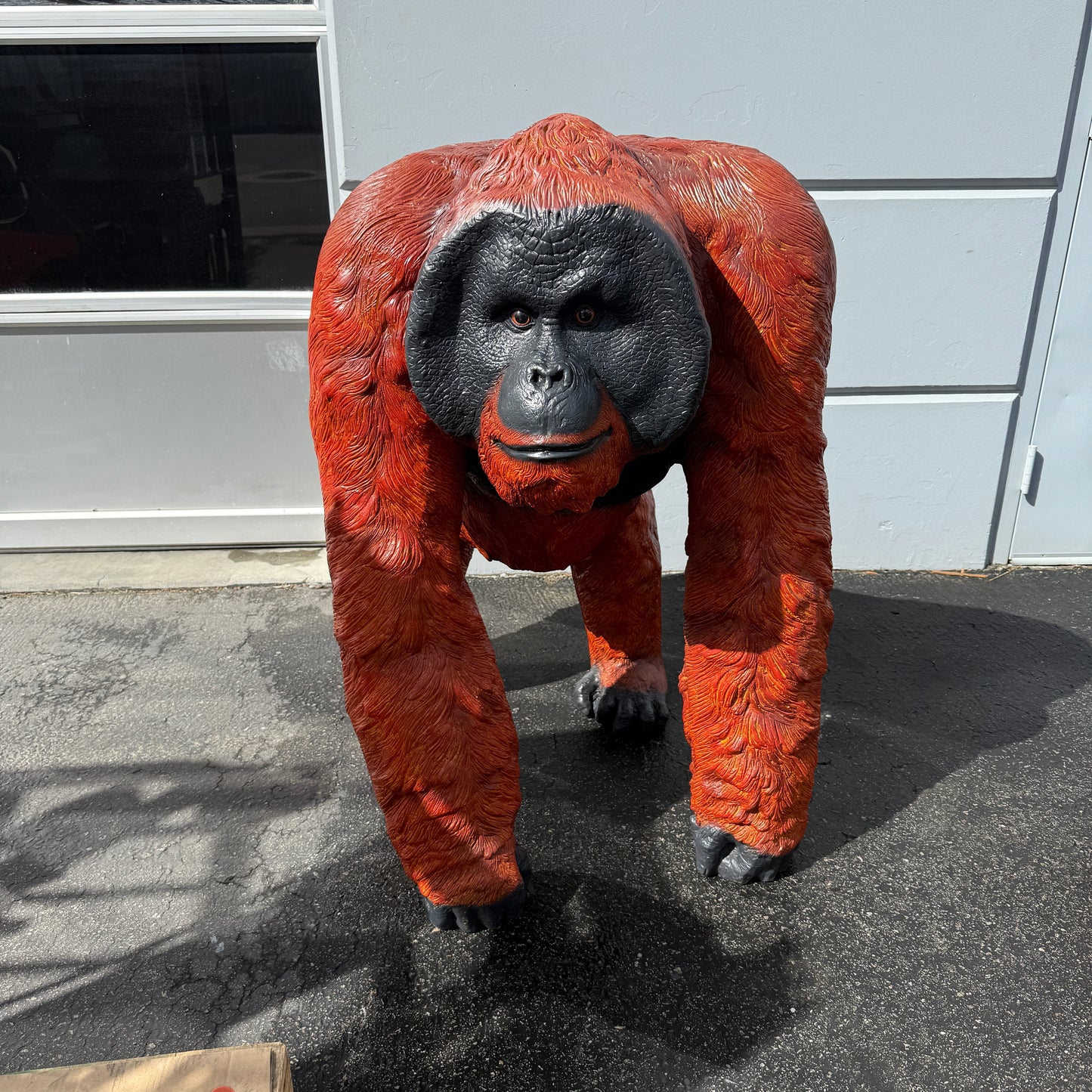 Walking Orangutan Statue