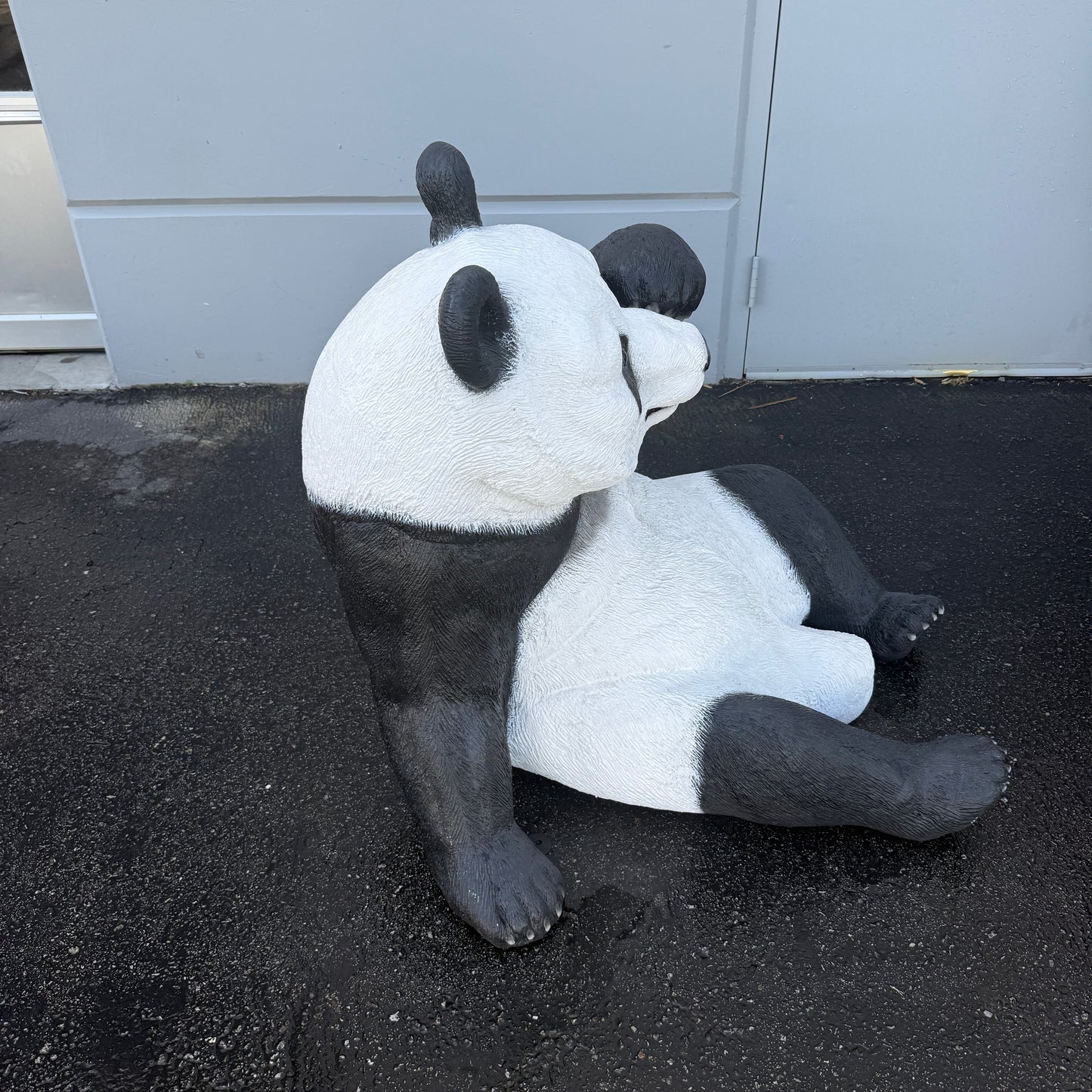 Slouching Panda Statue