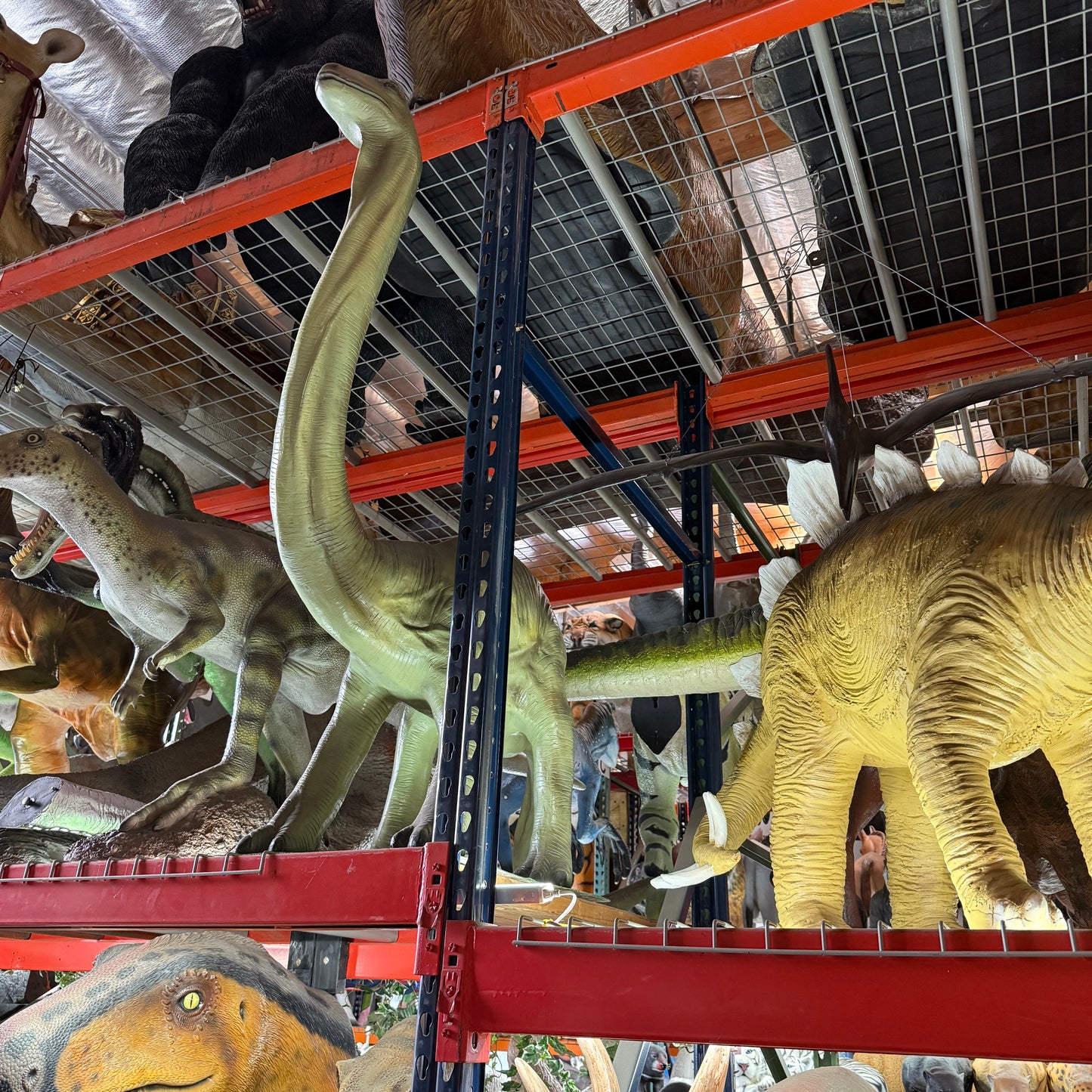 Small Brachiosaurus Dinosaur Statue