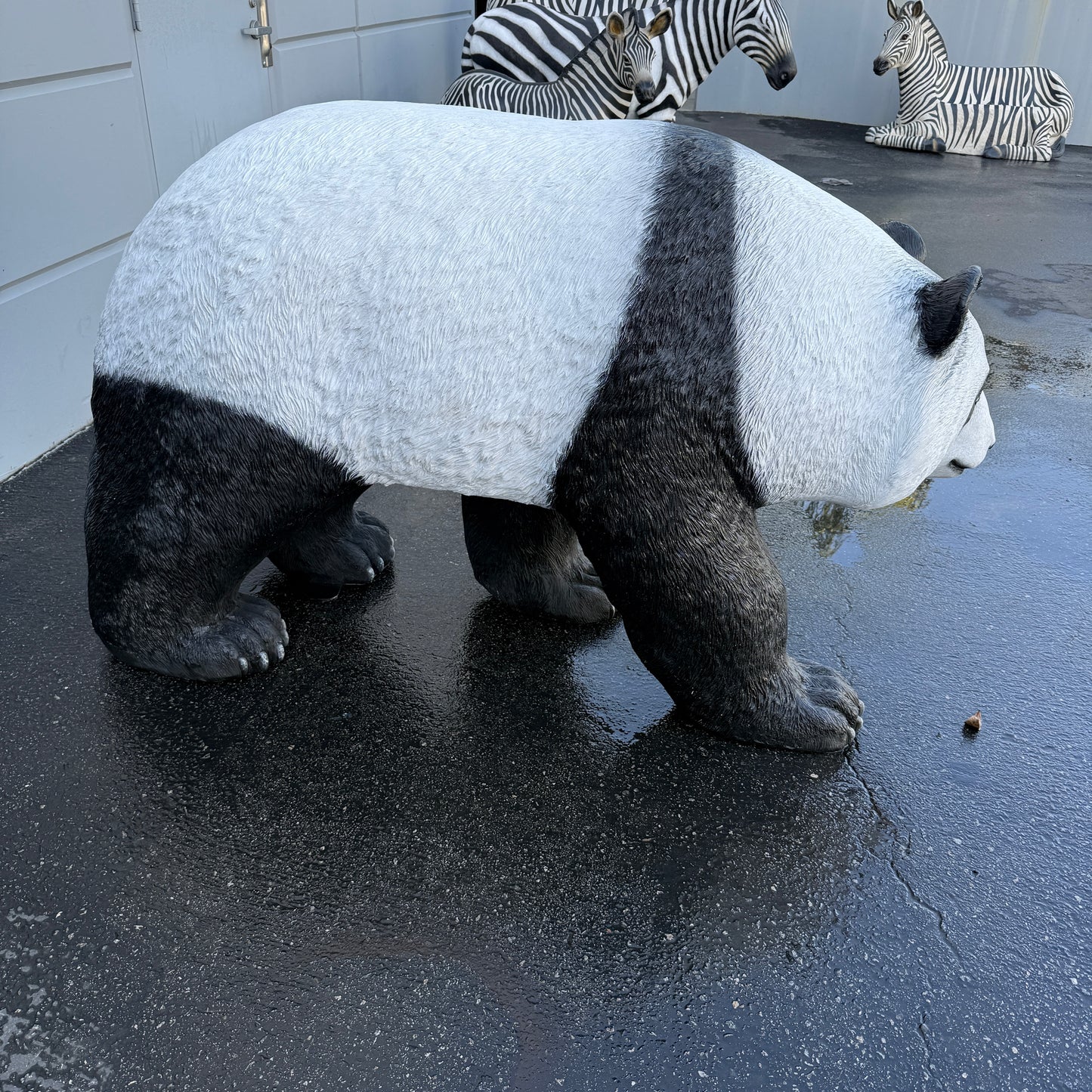 Walking Panda Statue
